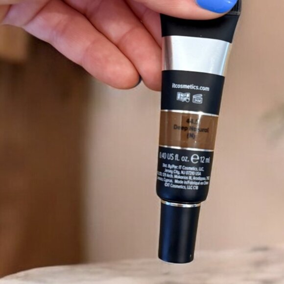 IT Cosmetics NEW Bye Bye Under Eye Anti-Aging Waterproof Concealer 44.0 Deep Nat - Picture 5 of 6